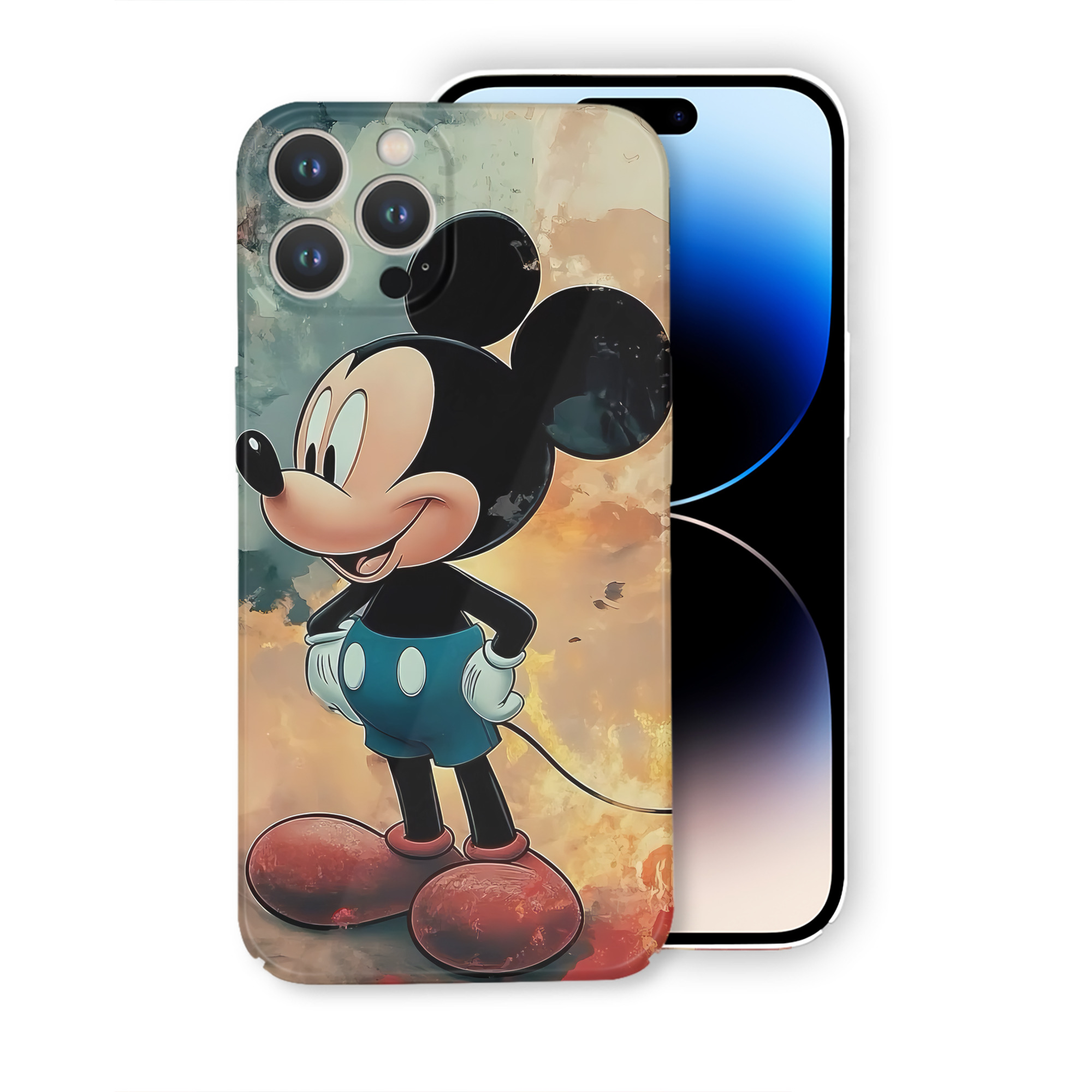 （画像用） ミッキーマウス Mickey Mouse 【iPhone 14シリーズ対応】ハードケース